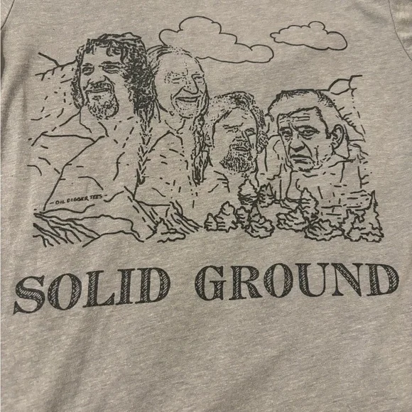 Oil Digger Tees Mt. Highwaymen T Shirt Willie Nelson Waylon kris Johnny cash - Picture 2 of 6